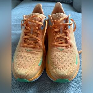 Hoka Clifton 9 Men’s Running shoe Orange Sunburst